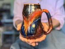 Load image into Gallery viewer, 19-C Purple PROTOTYPE Curvy Mug, 22 oz.