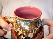 Load image into Gallery viewer, 19-C Desert Oasis Flared Textured Mug, 22 oz.