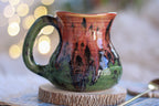 15-E Watermelon EXPERIMENT Barely Flared Textured Mug, 12 oz.