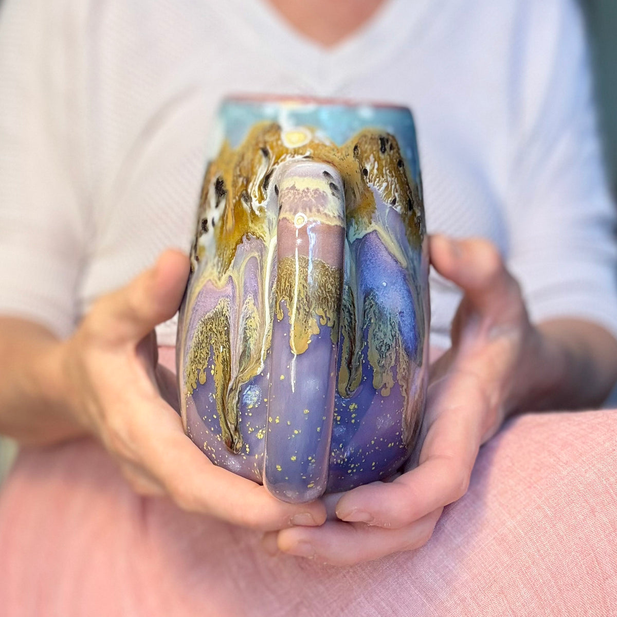 17-B Lavender Fields Mug - MISFIT, 23 oz. - 15% off