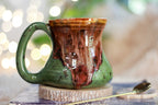 15-E Molten Melon Textured Mug, 14 oz.