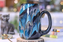 Load image into Gallery viewer, 19-D Turquoise Grotto Notched Mug - MISFIT, 23 oz. - 10% off