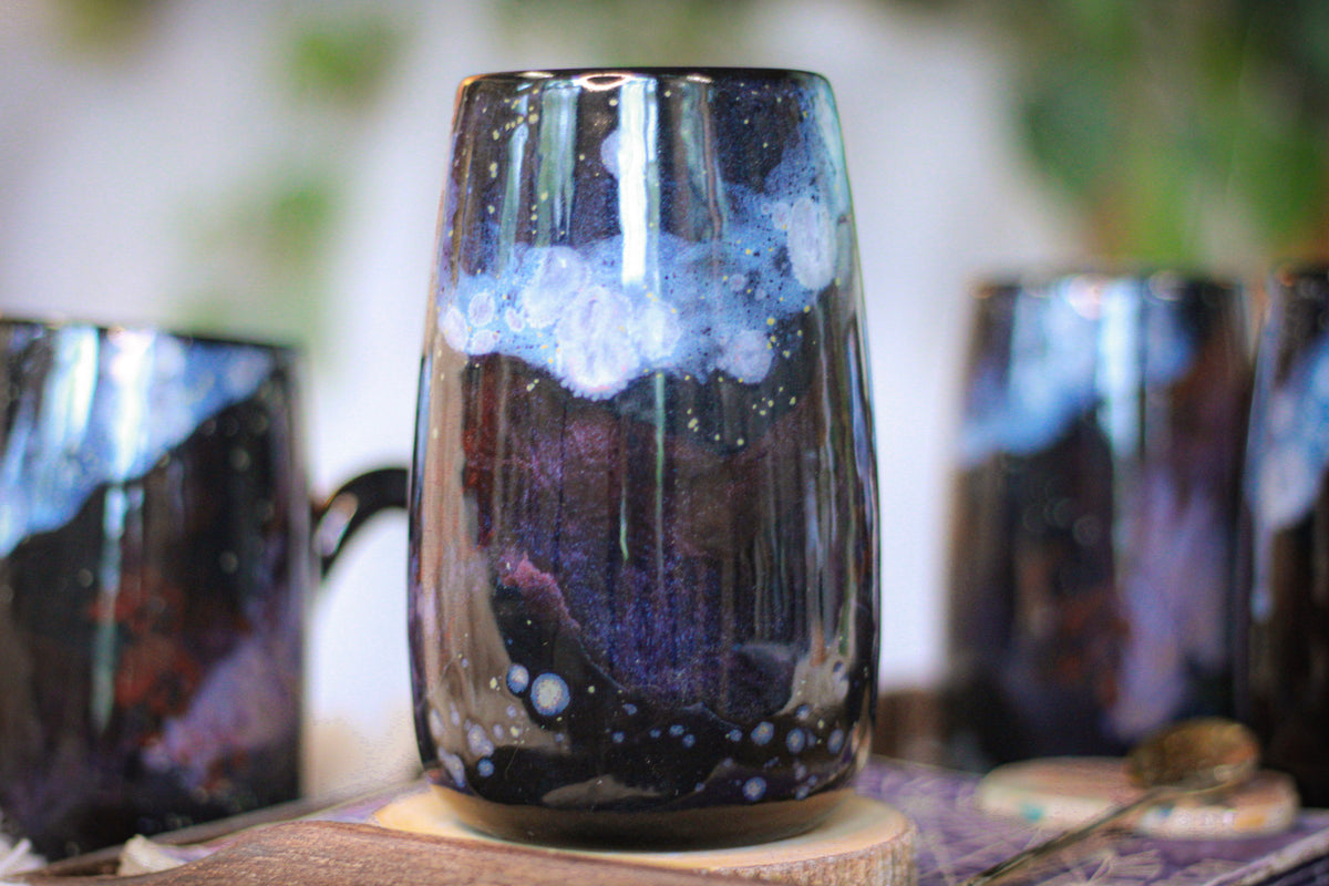 17-C Rainbow Stellar Mug - MISFIT, 25 oz. - 15% off (This listing is for one mug)
