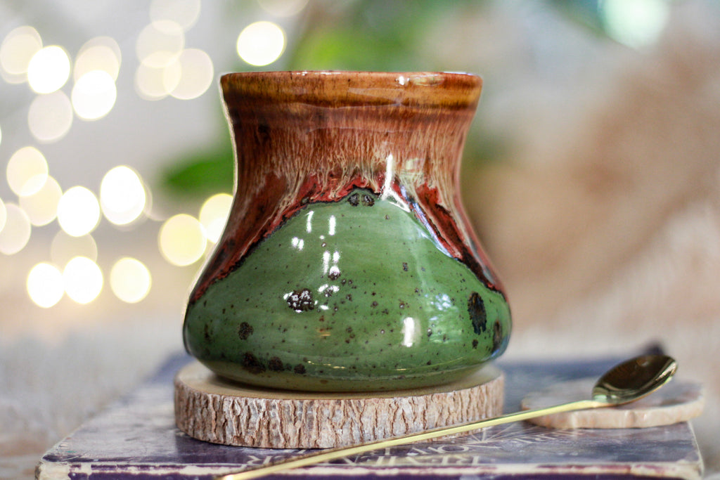 15-E Molten Melon Textured Mug, 14 oz.