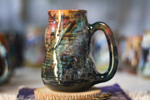 Load image into Gallery viewer, 11-D 'FLOW' EXPERIMENT Barely Flared Textured Mug, 20 oz.