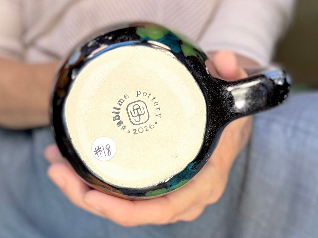 18-C Rainbow Stellar Mug, 28 oz.