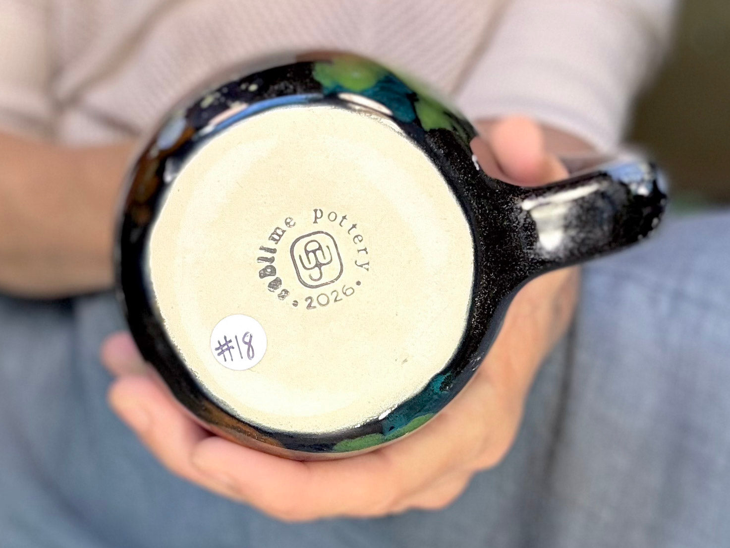 18-C Rainbow Stellar Mug, 28 oz.