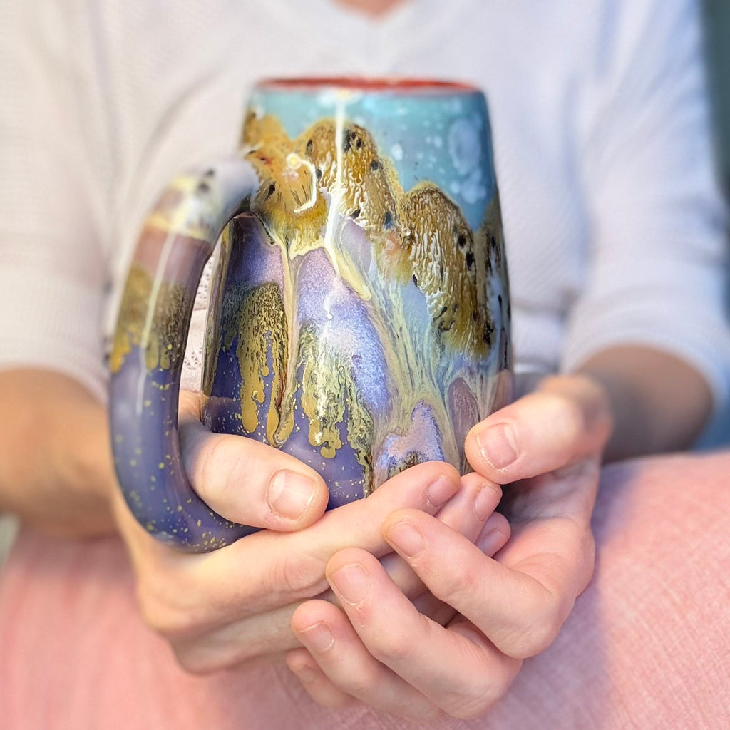 17-B Lavender Fields Mug - MISFIT, 23 oz. - 15% off