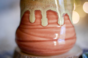 14-F EXPERIMENT Barely Flared Textured Divot Mug - MINOR MISFIT, 17 oz. - 10% off