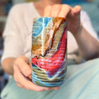 16-E FLOW Grooved Cup, 16 oz.