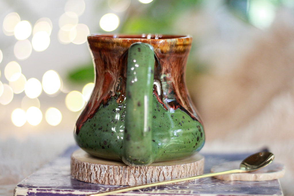15-E Molten Melon Textured Mug, 14 oz.