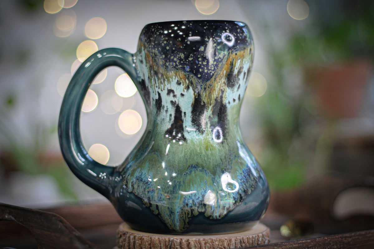 18-A Rocky Mountain Midnight Gourd Mug - MISFIT 10% off, 23 oz.