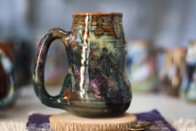 Load image into Gallery viewer, 11-D 'FLOW' EXPERIMENT Barely Flared Textured Mug, 20 oz.