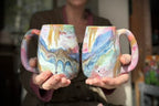 05-E Pastel FLOW Mug, 20 oz. (This listing is for one mug)