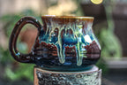 17-C Spectral New Wave Textured Squat Mug - TOP SHELF, 20 oz.