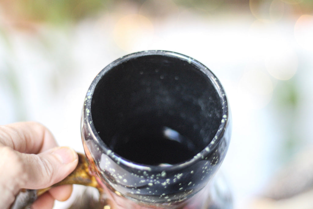 16-B Starry Night Gourd Mug - TOP SHELF, 21 oz.
