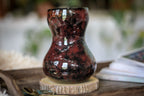 17-B Dragon's Blood Agate Gourd Mug, 17 oz.