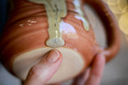 14-F EXPERIMENT Barely Flared Textured Divot Mug - MINOR MISFIT, 17 oz. - 10% off