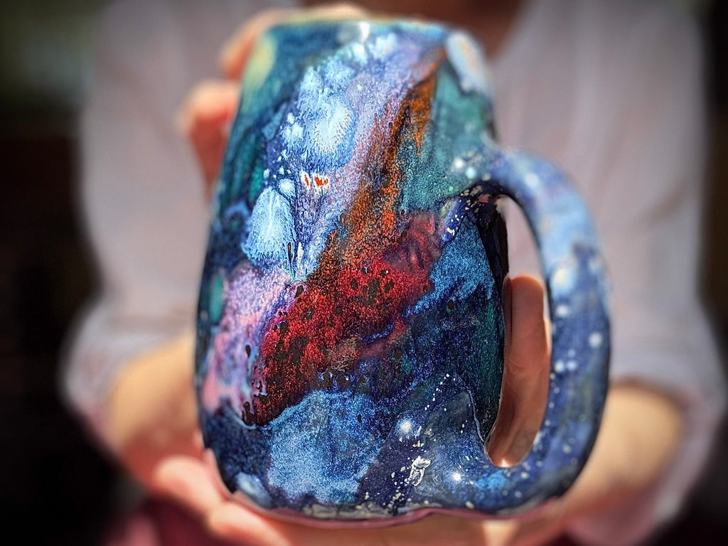 18-C Rainbow Stellar Variation Mug, 24 oz.