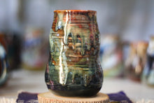Load image into Gallery viewer, 11-D 'FLOW' EXPERIMENT Barely Flared Textured Mug, 20 oz.