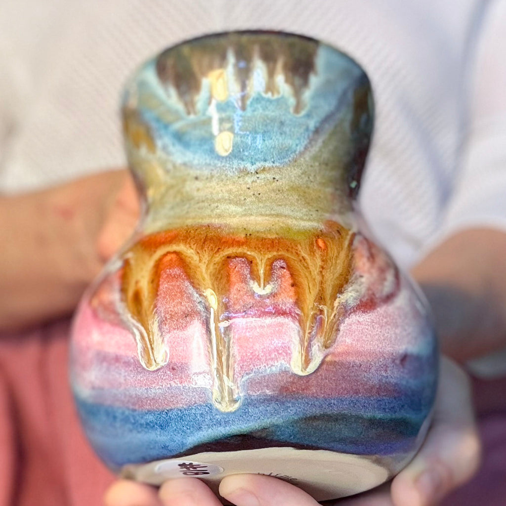 18-D Rainbow Grotto Variation Flared Mug, 20 oz.