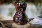 17-B Dragon's Blood Agate Gourd Mug, 17 oz.