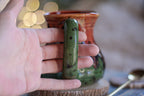15-E Watermelon EXPERIMENT Barely Flared Textured Mug, 12 oz.