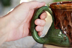 15-E Molten Melon Textured Mug, 14 oz.