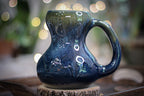17-F Astral Wave Gourd Mug, 18 oz.