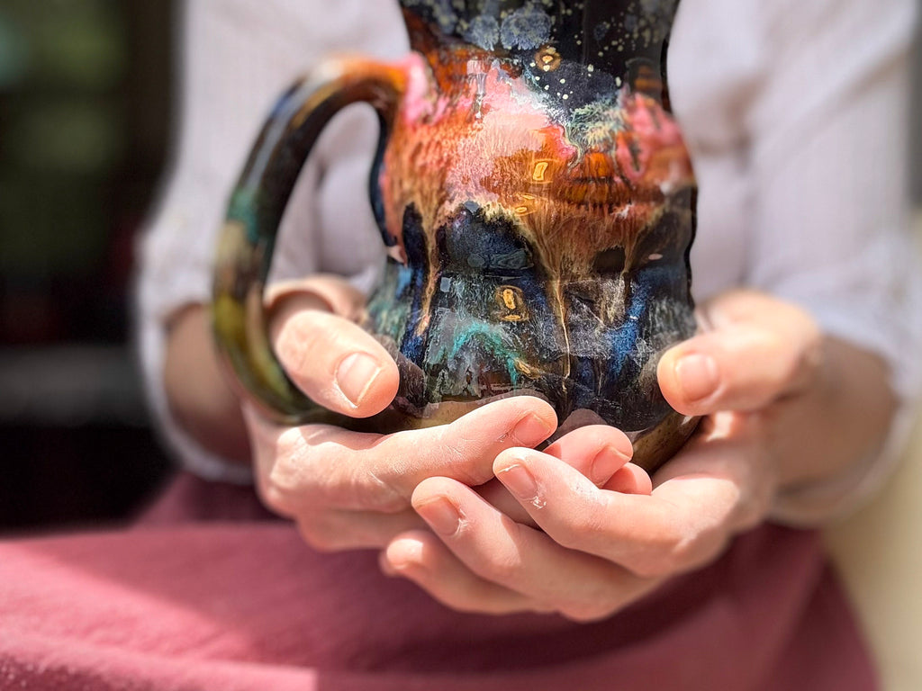 19-C Starry Night Cuddle Mug, 24 oz.