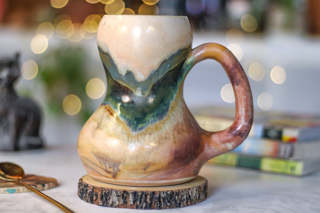 18-C Hidden Valley EXPERIMENT Notched Acorn Gourd Mug - MISFIT, 22 oz. - 30% off