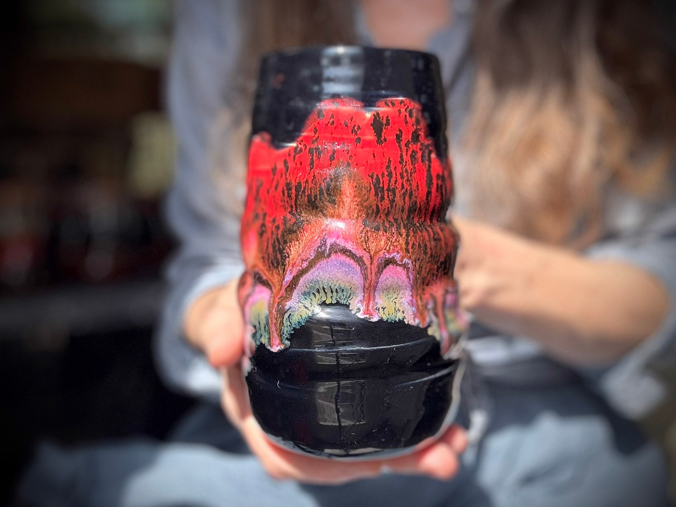18-C Molten Strata Swirly Mug, 24 oz.