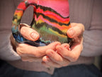 19-D Rainbow EXPERIMENT Mid Mod Mug, 14 oz.