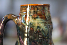 Load image into Gallery viewer, 11-D 'FLOW' EXPERIMENT Barely Flared Textured Mug, 20 oz.