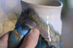 02-A Smoky Mountain Barely Flared Textured Divot Mug - TOP SHELF MISFIT, 23 oz.