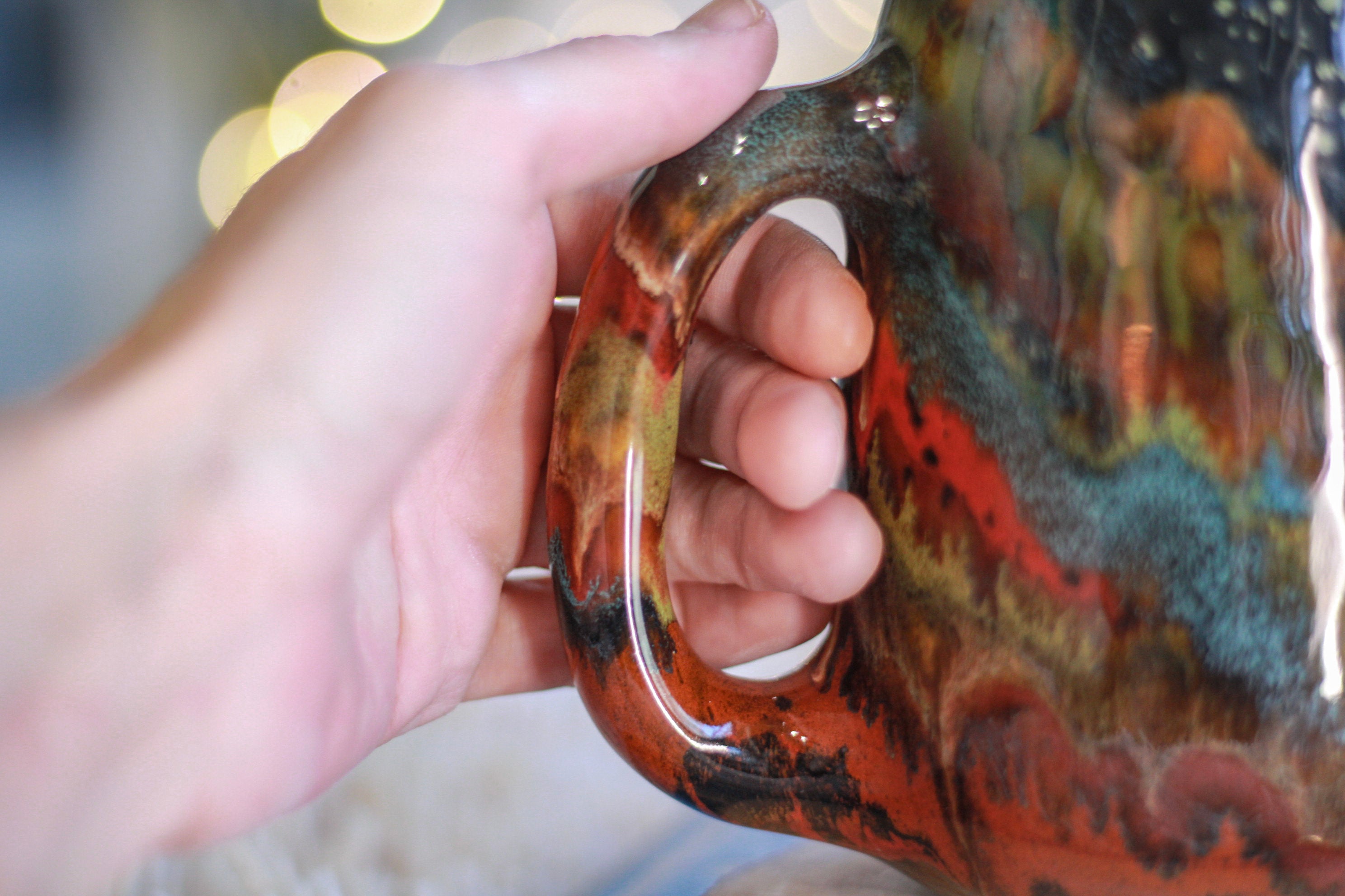 02-A Green Mountain Midnight Mug - TOP SHELF MISFIT, 24 oz.