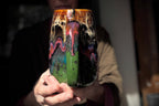 01-B Molten Cheetah Textured Mug - TOP SHELF MISFIT, 27 oz.