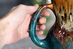 02-B Molten Cheetah Gourd Mug, 24 oz.