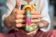 Load image into Gallery viewer, 05-D Rainbow EXPERIMENT Textured Crock Mug, 22 oz.