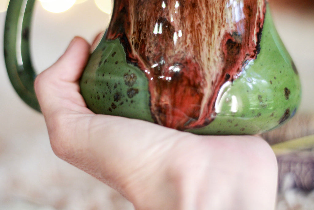 15-E Molten Melon Textured Mug, 14 oz.