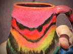 19-D Rainbow EXPERIMENT Mid Mod Mug, 14 oz.