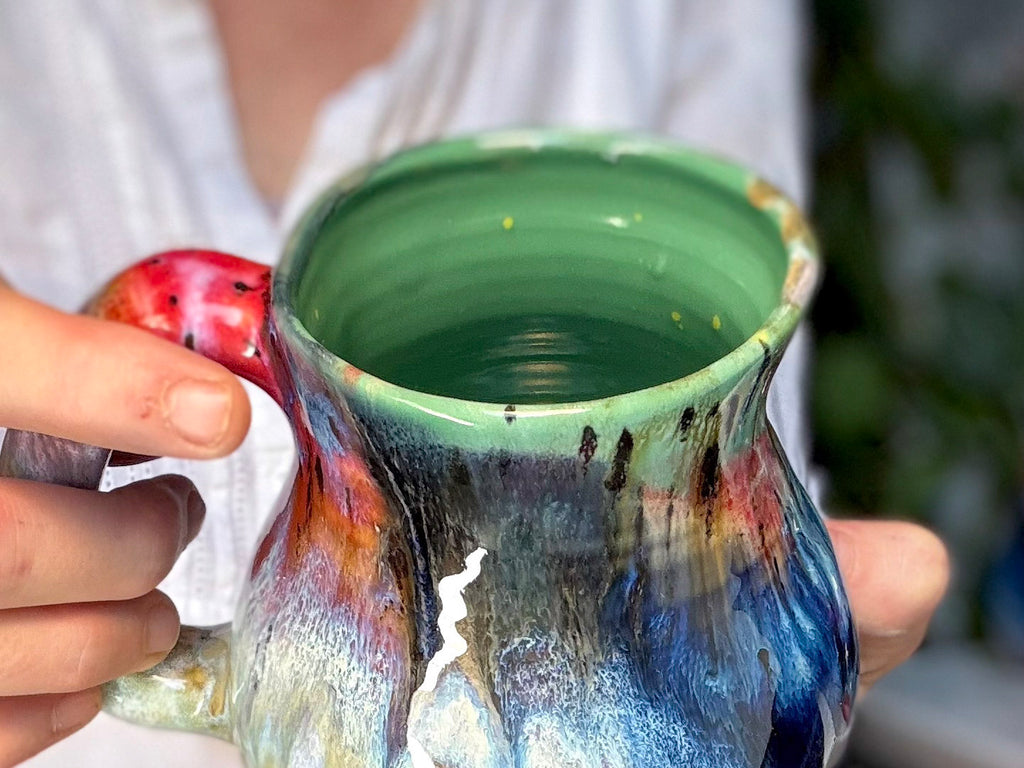 18-E Whimsy Flared Mug, 17-18 oz. (This listing is for one mug)