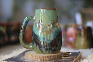 12-D Desert Spring Curvy Mug, 22 oz.
