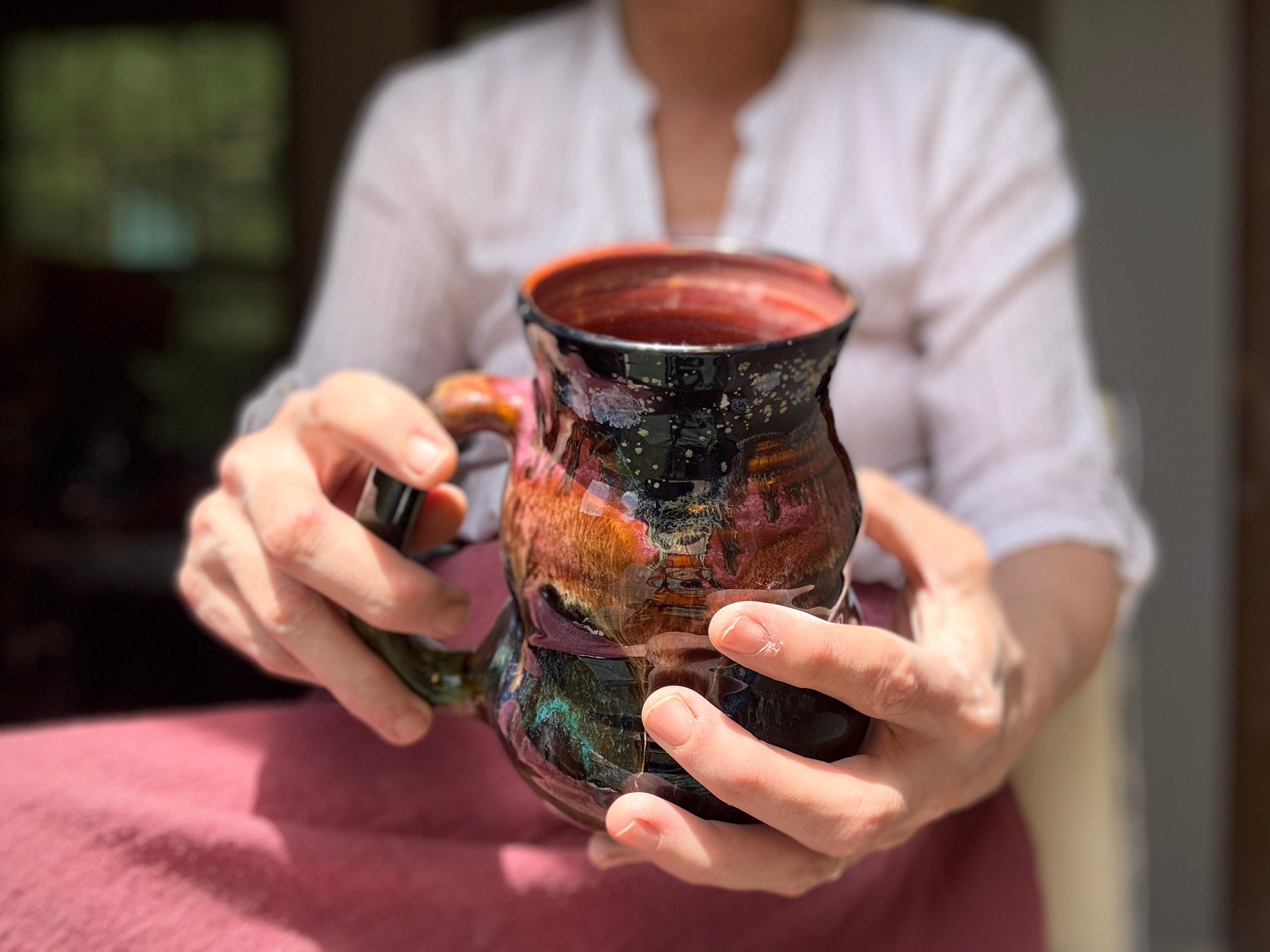 19-C Starry Night Cuddle Mug, 24 oz.
