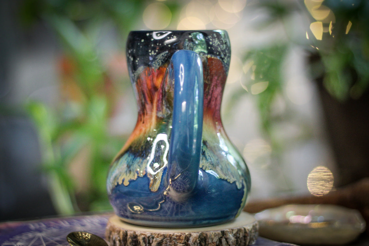 20-B Starry Night Gourd Mug - TOP SHELF, 18 oz.