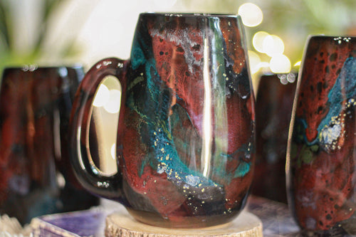 15-E Stellar Chaos Mug, 22 oz. (This listing is for one mug)