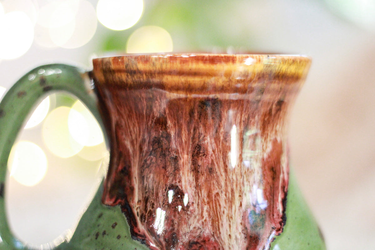 15-E Molten Melon Textured Mug, 14 oz.