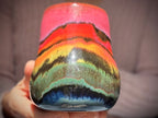 19-D Rainbow EXPERIMENT Mid Mod Mug, 14 oz.