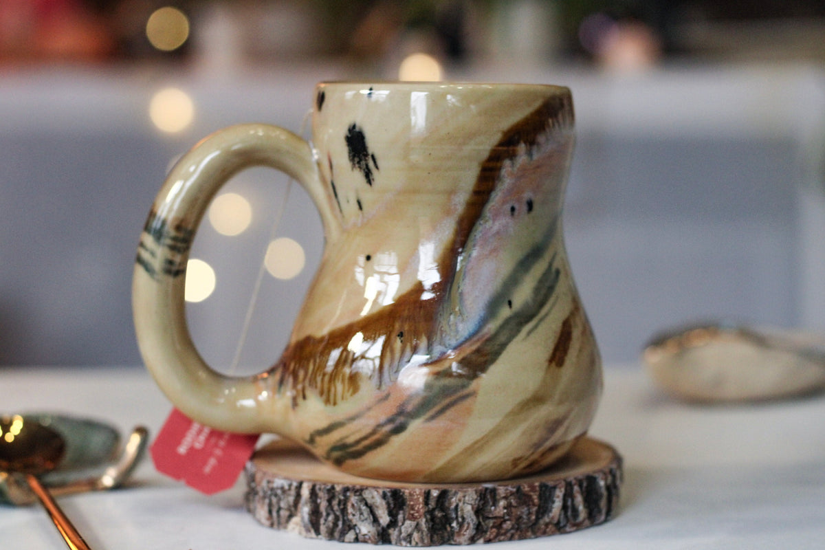 19-F EXPERIMENT Petite Gourd Mug, 12 oz.