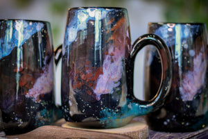 17-C Rainbow Stellar Mug - MISFIT, 25 oz. - 15% off (This listing is for one mug)